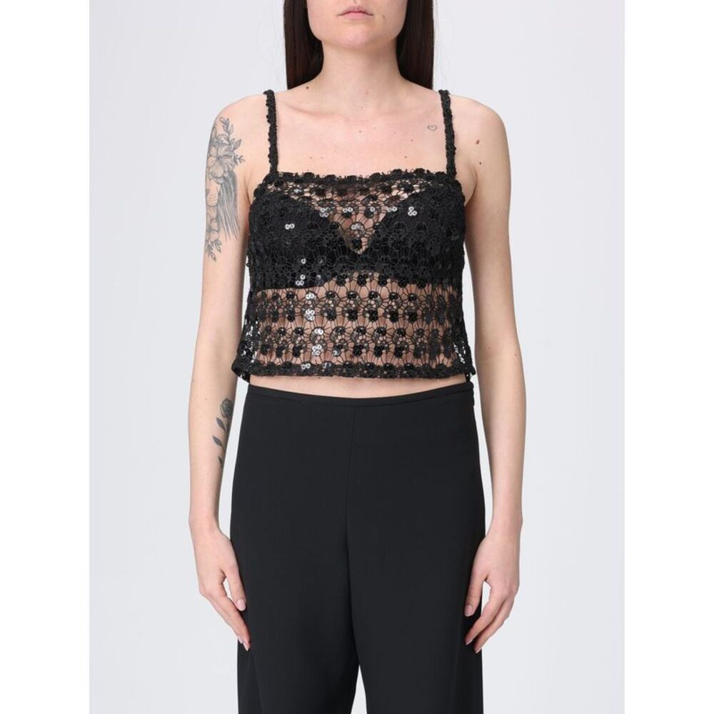 H Couture Top Woman Black